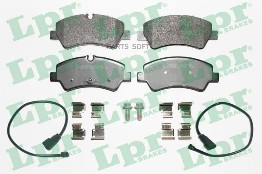 

Колодки Тормозные Ford Transit 14-/Custom 12- Задние С Датч. Lpr арт. 05P1787A
