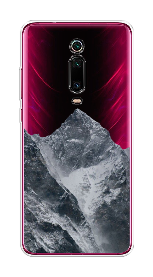 

Чехол на Xiaomi Mi 9T"Горы арт 4", Серый;бежевый, 35750-2