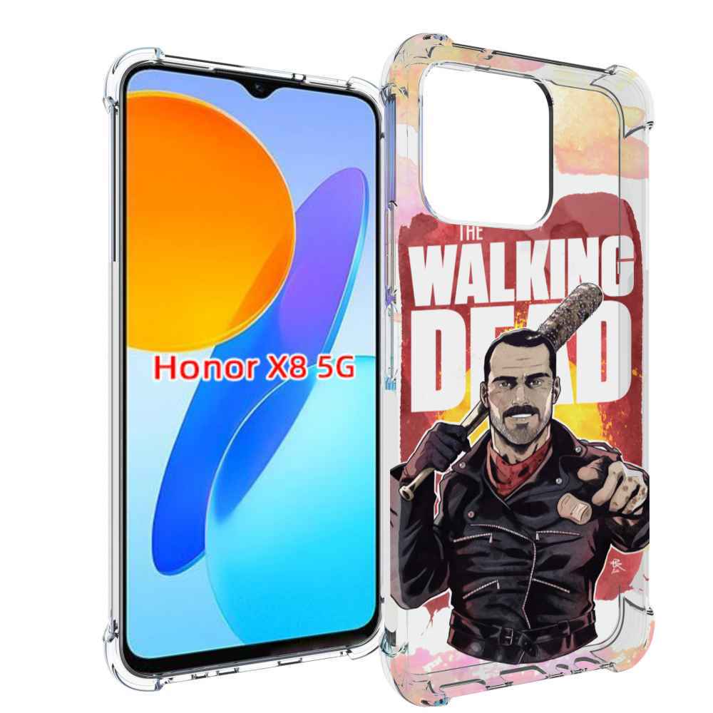 Чехол MyPads ниган-смит для Honor X8 5G