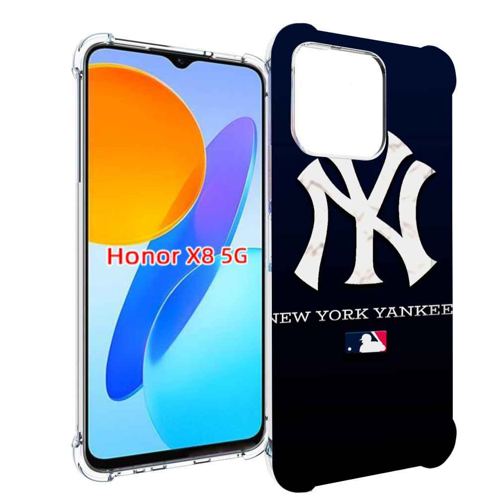 

Чехол MyPads нью оирк янкис беисбол для Honor X8 5G, Прозрачный, Tocco