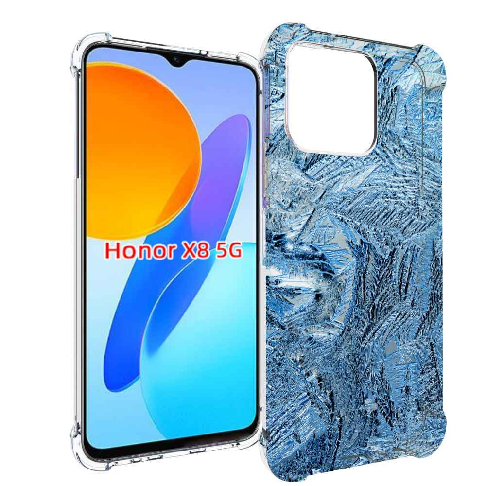 

Чехол MyPads обледенение для Honor X8 5G, Прозрачный, Tocco