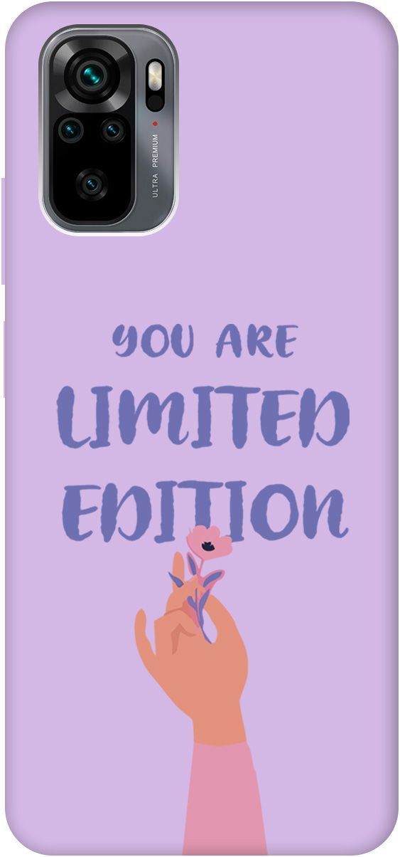 

Чехол на Xiaomi Redmi Note 10 "Limited Edition" сиреневый, Фиолетовый, 2634