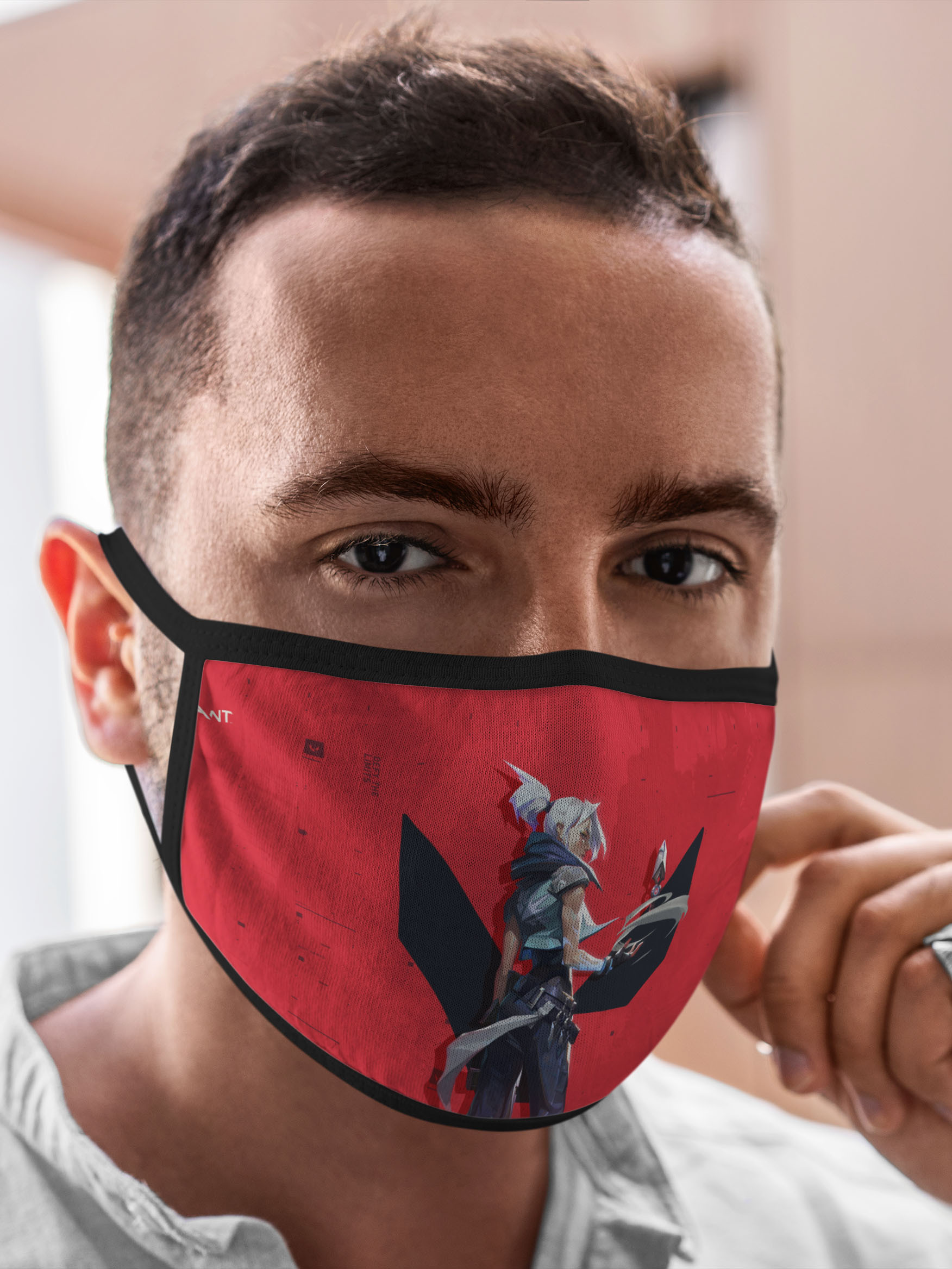 

Многоразовая маска унисекс Burnettie Игры Valorant Riot, Разноцветный, Игры Valorant Riot