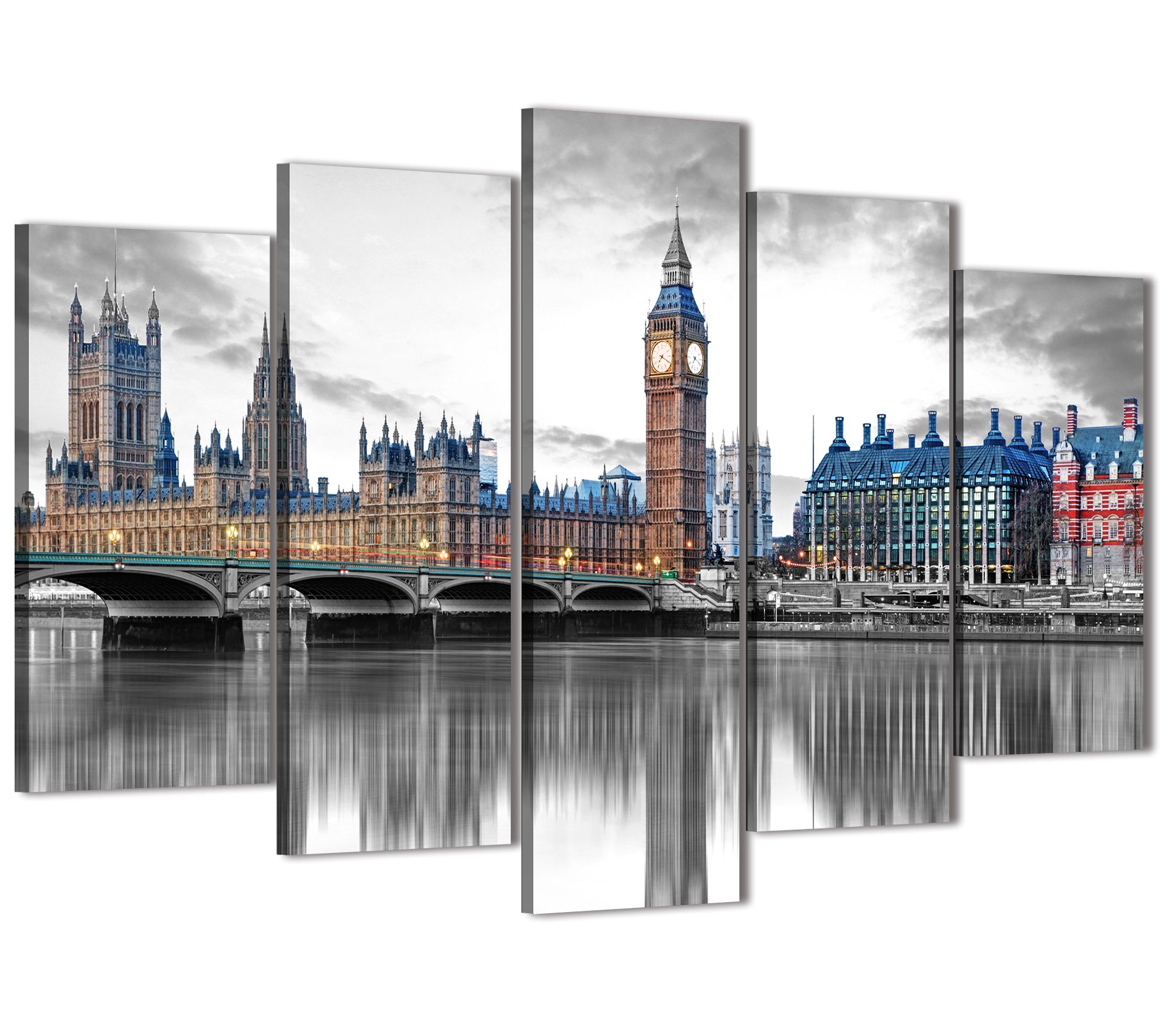 

Модульная картина на натуральном холсте Биг Бен Пейзаж 80х140 см MD0221, MD0221 - ХОЛСТ