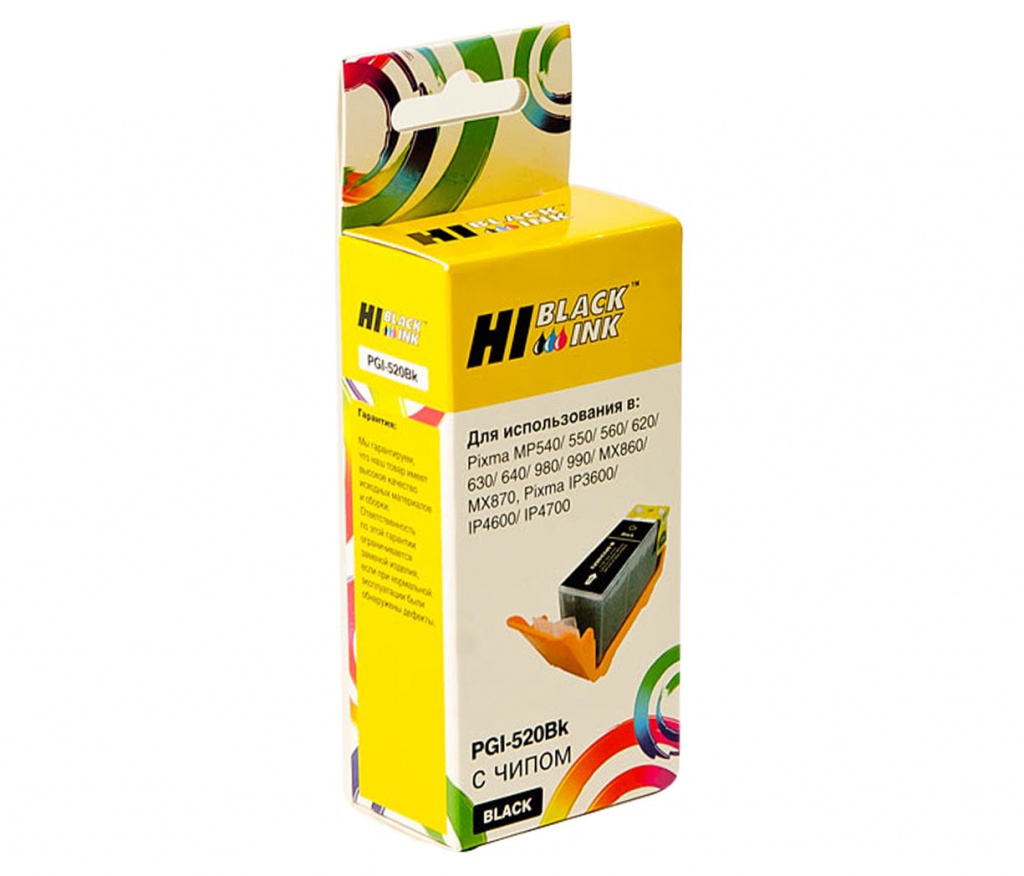 

Картридж Hi-Black (HB-PGI-520Bk), Черный
