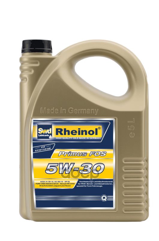 

Primus Fos 5W30 5L SWD Rheinol 31173580