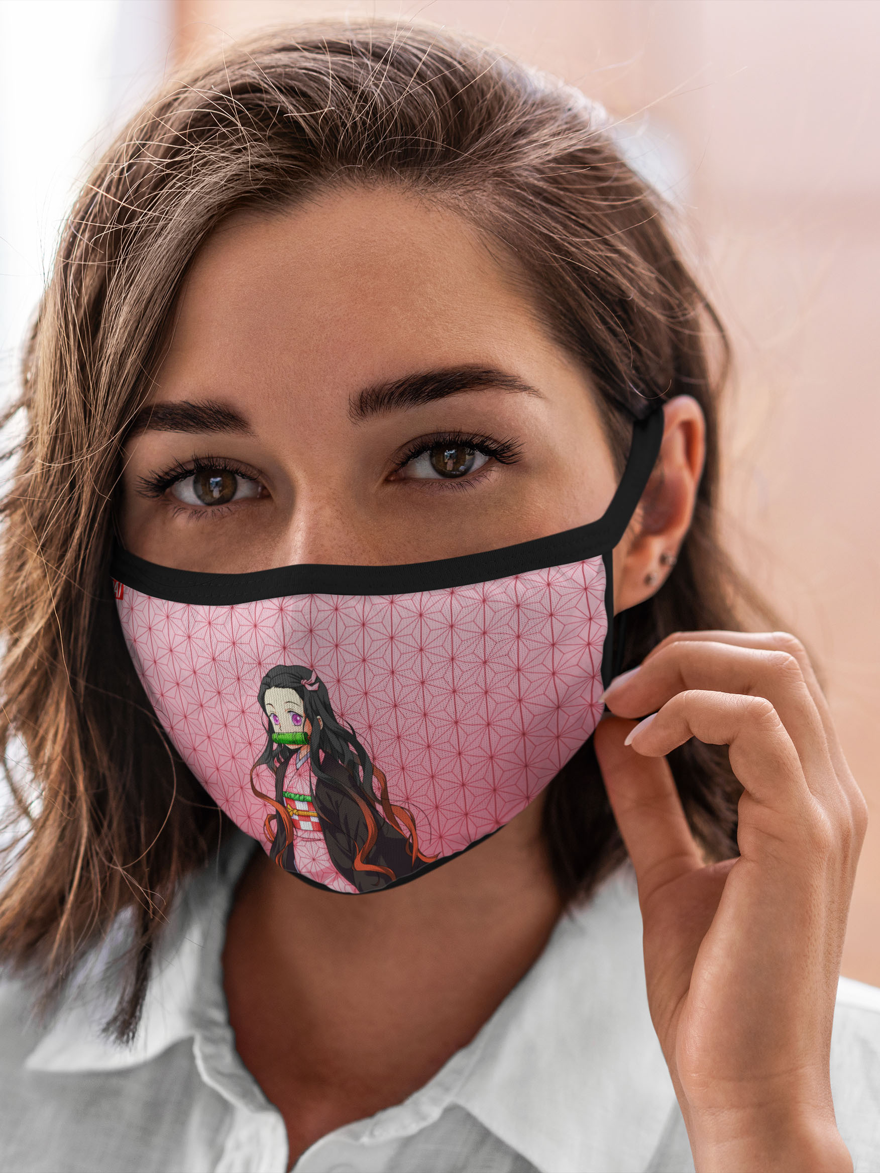 

Многоразовая маска Burnettie Клинок Рассекающий Демонов Senpai Nezuko Незуко Паттерн, Клинок Рассекающий Демонов Senpai Nezuko Незуко Паттерн
