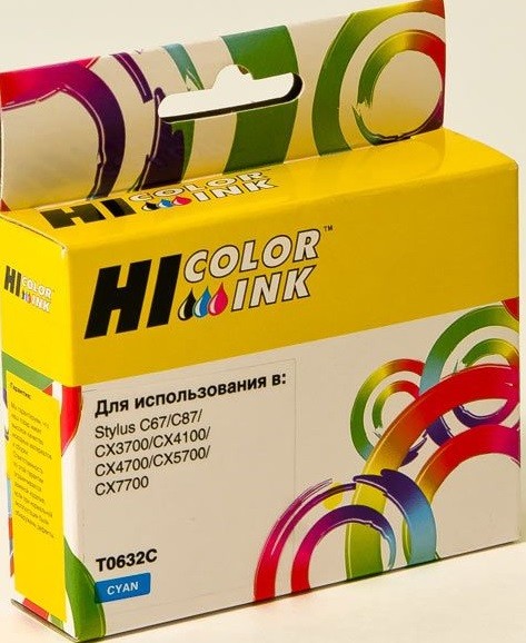 

Картридж Hi-Black (HB-T0632) для Epson Stylus C67/87/CX3700/4100/4700, C