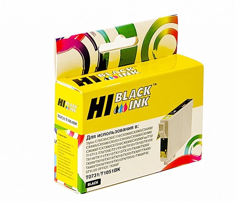 

Картридж Hi-Black (HB-T0731) для Epson Stylus C79/C110/T40W/TX200/400/TX600FW, Bk