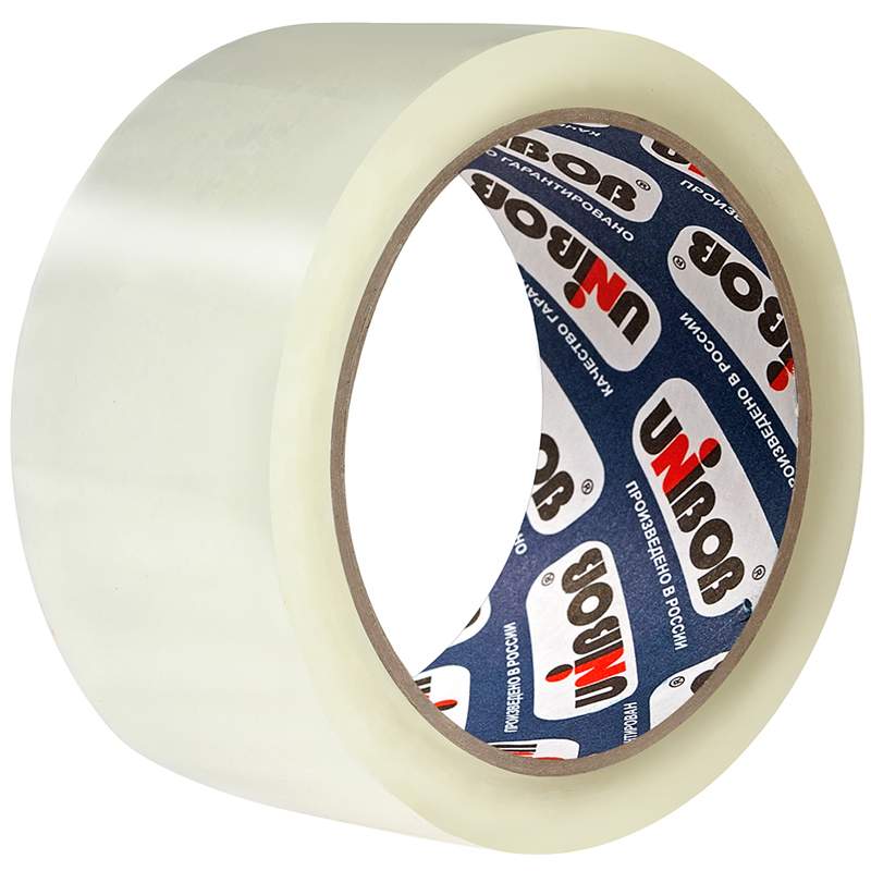 

Клейкая лента упаковочная UNIBOB, 48мм х 66м., арт. 230189 - (6 шт.)