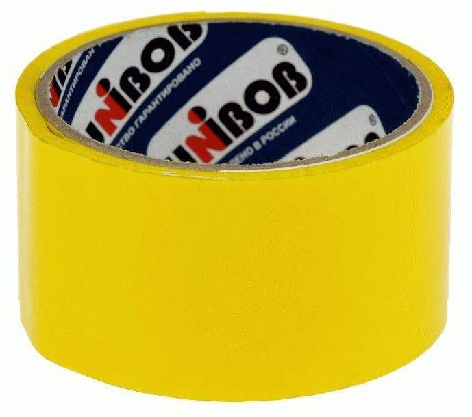 

Клейкая лента упаковочная UNIBOB, 48мм х 66м., арт. 700643 - (5 шт.)