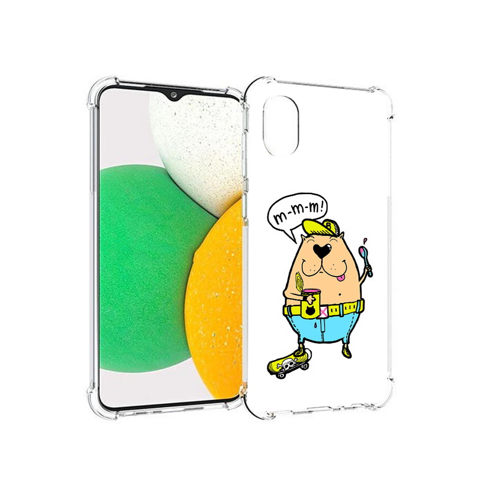 

Чехол MyPads Tocco для Samsung Galaxy A03 Core Бобр (PT224480.538.30), Прозрачный, Tocco