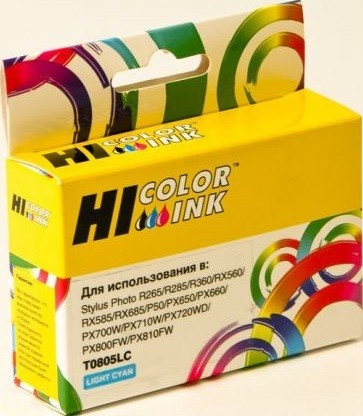 

Картридж Hi-Black (HB-T0805) для Epson Stylus Photo P50/PX660/700W/800FW/R265, LC