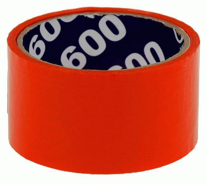 скотч упаковочный unibob 600 48 мм x 66 м оранжевый Клейкая лента упаковочная UNIBOB, 48мм х 66м., арт. 700646 - (5 шт.)