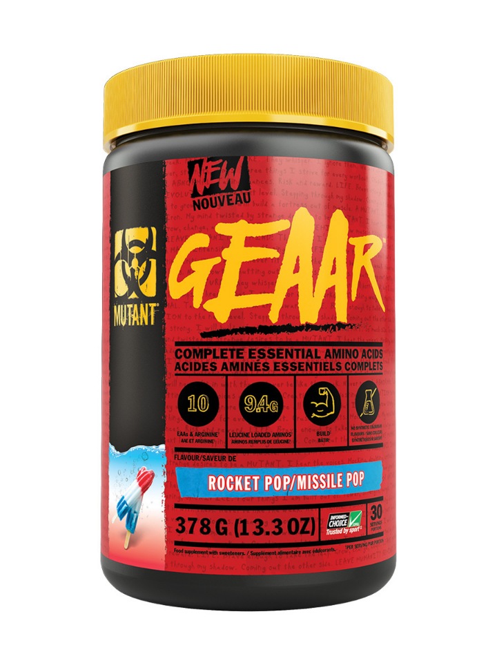 Аминокислотный комплекс Mutant GEAAR 13,3 oz ( 378 гр ) Rocket pop