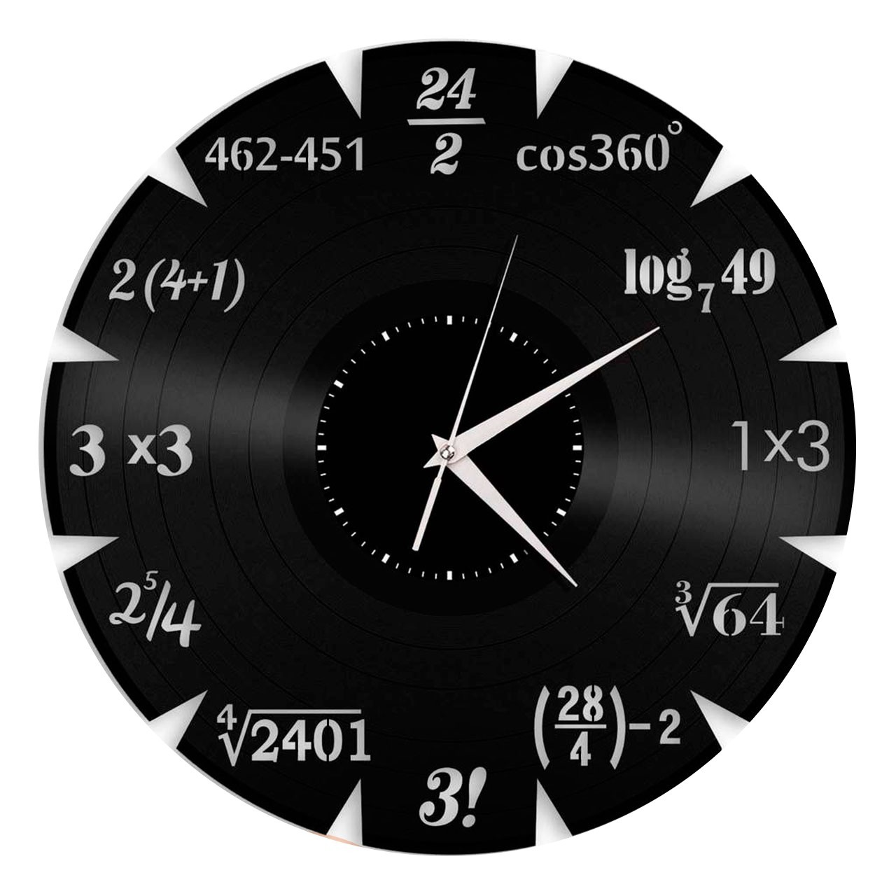 Варианты циферблата. Математические часы настенные. Настенные часы для математиков. Необычные настенные часы для математика. Часы с математическим циферблатом.