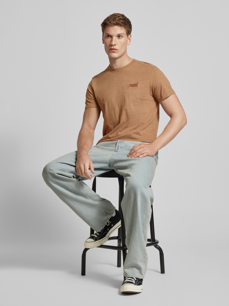 

Футболка мужская Superdry M1011245A бежевая S, M1011245A