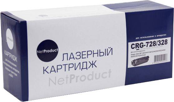 

Картридж NetProduct (N-№728/328) для Canon MF-4410/4430/4450/4570/4580, 2,1K