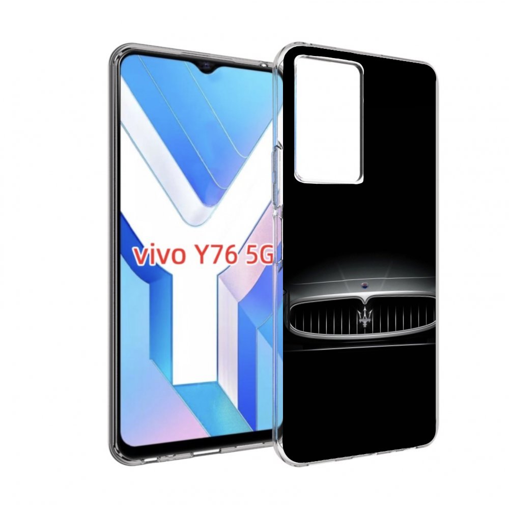 

Чехол Mypads Maserati 1 Женский Для Vivo Y76 5G, Прозрачный, Tocco