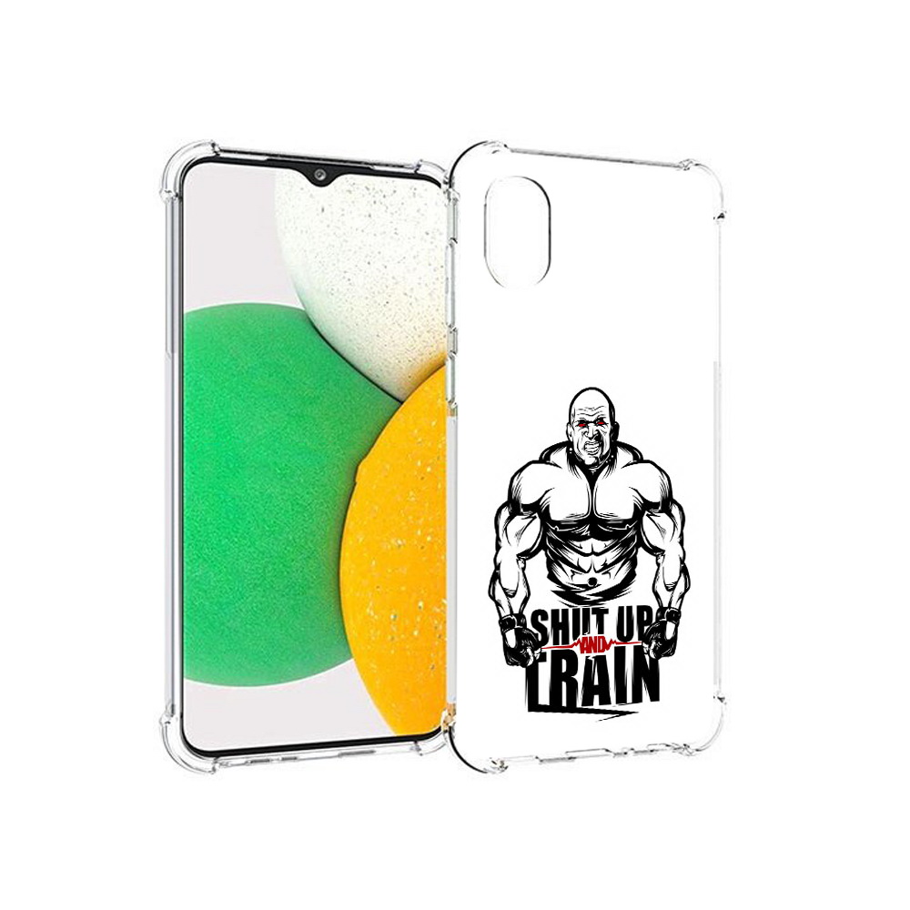 

Чехол MyPads Tocco для Samsung Galaxy A03 Core здоровое тело (PT224480.538.356), Прозрачный, Tocco