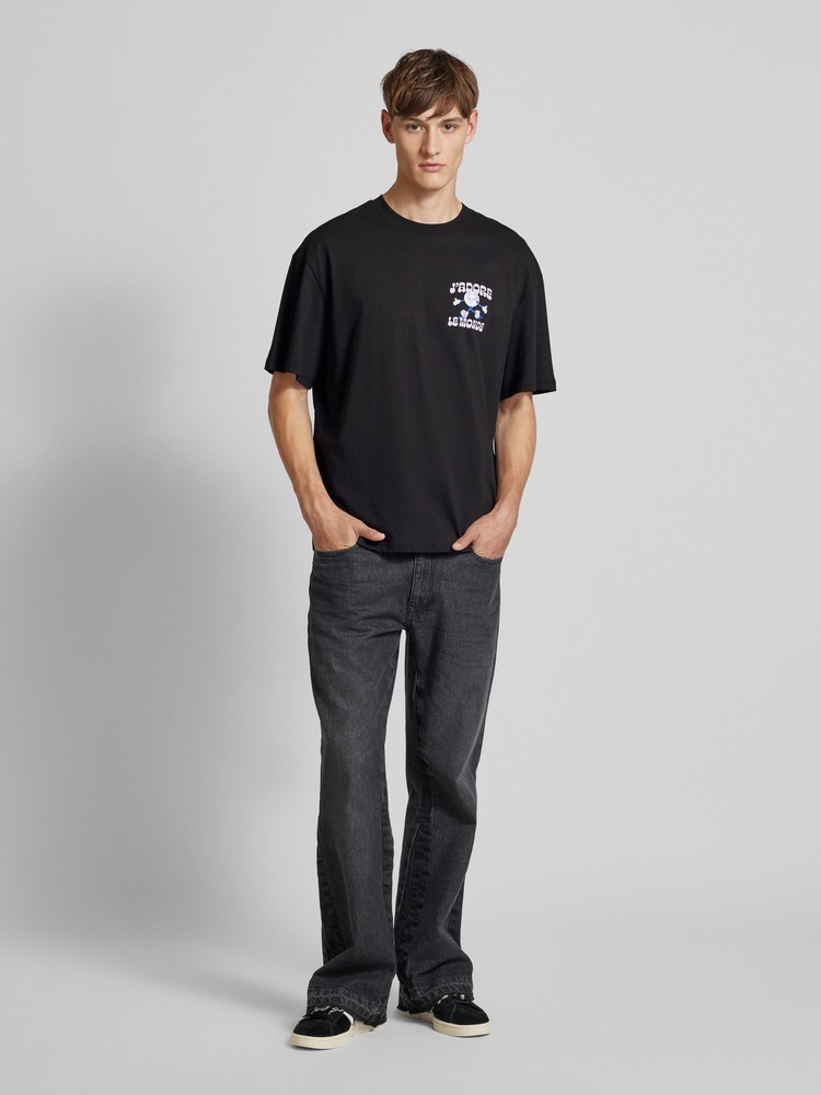 

Футболка мужская ONLY & SONS 22032176 черная L, Черный, 22032176