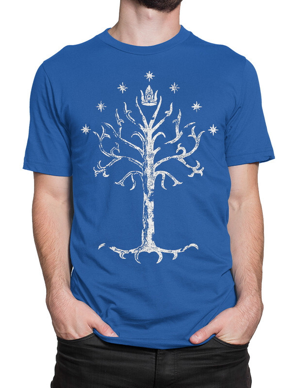

Футболка мужская DreamShirts Studio Властелин Колец - Древо Гондора 370-lord-2 синяя 3XL, Синий, Властелин Колец - Древо Гондора 370-lord-2