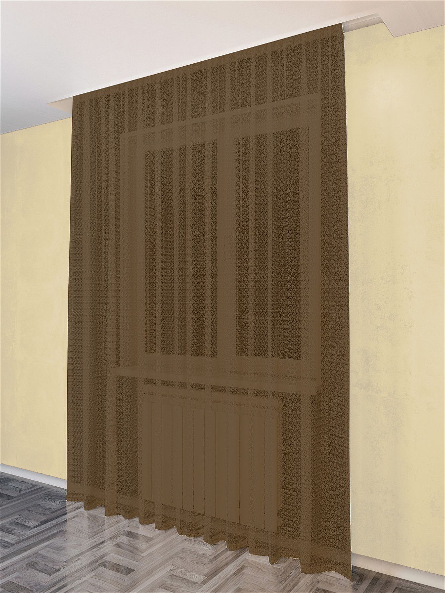 

Тюль гостиный Паутинка 300x220см