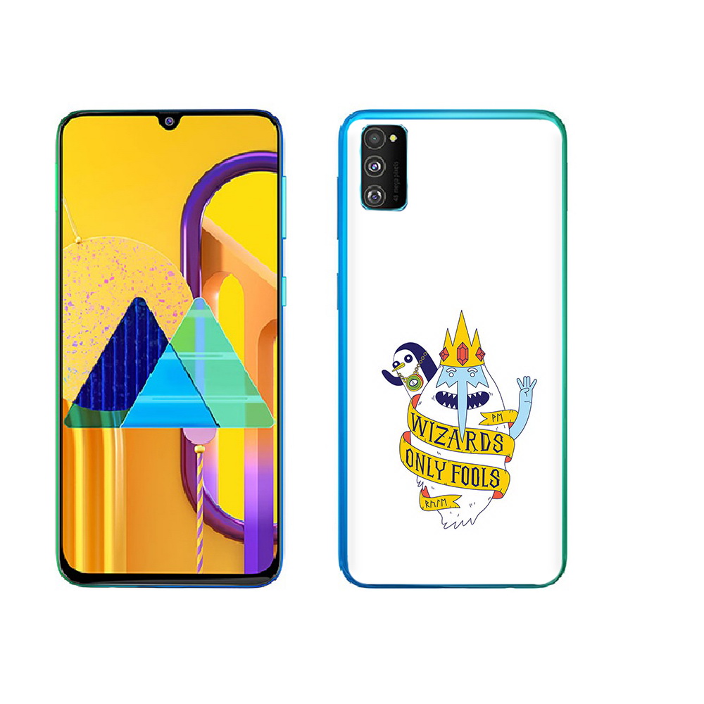 

Чехол MyPads Tocco для Samsung Galaxy M23 время приключений снежный король, Прозрачный, Tocco