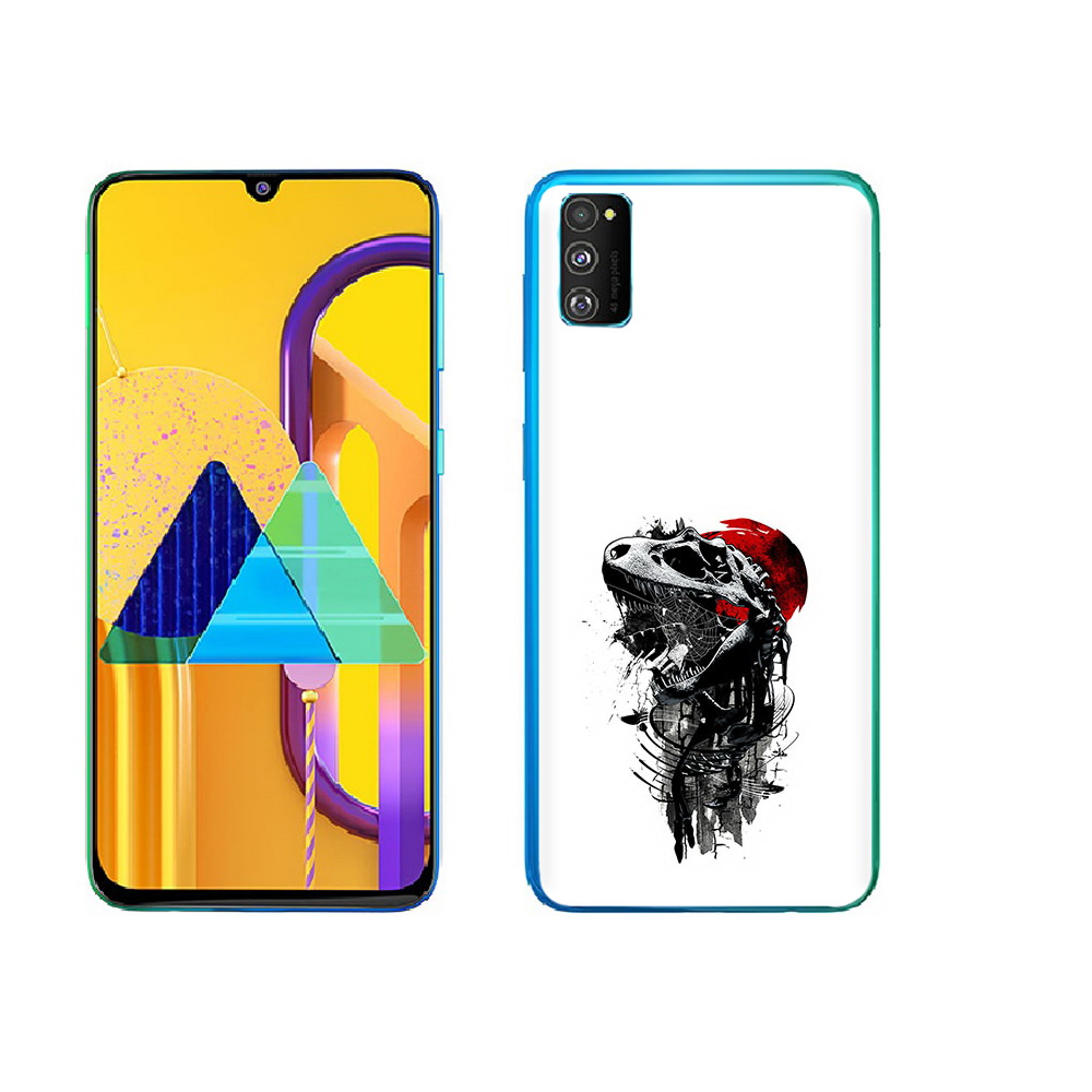 

Чехол MyPads Tocco для Samsung Galaxy M23 вымерший динозавр (PT227329.604.284), Прозрачный, Tocco