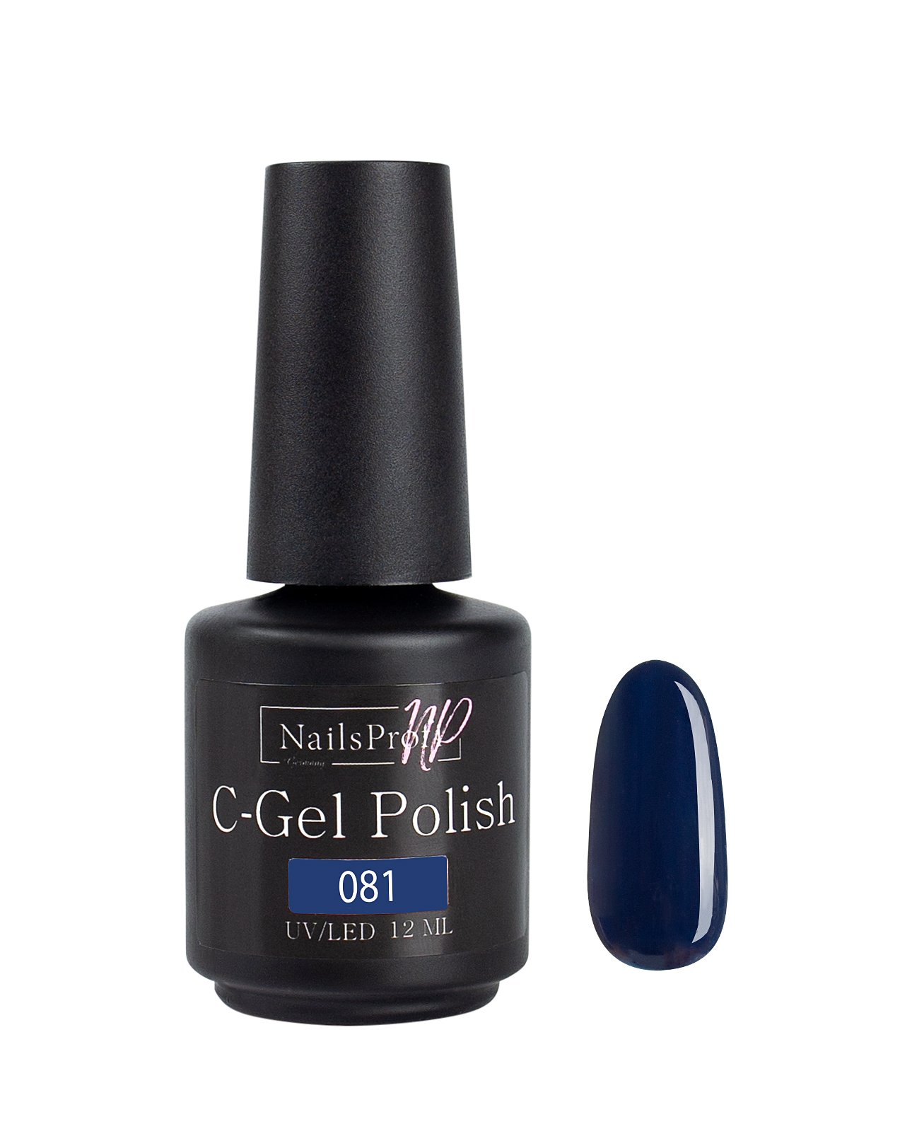 фото Гель лак nailsprofi для ногтей, маникюра, педикюра / c-gel polish 081 - 12 мл