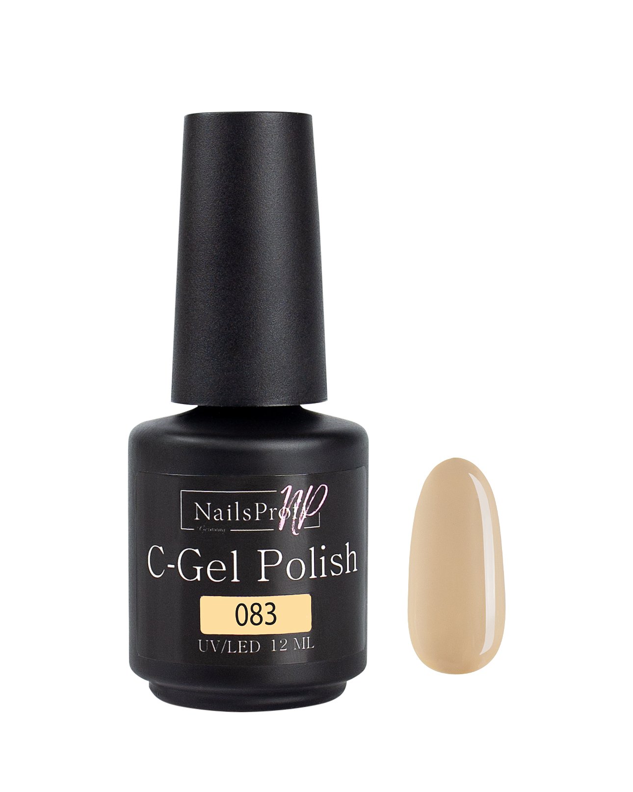 фото Гель лак nailsprofi для ногтей, маникюра, педикюра / c-gel polish 083 - 12 мл