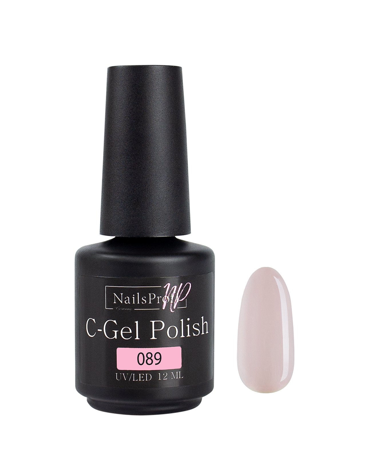 фото Гель лак nailsprofi для ногтей, маникюра, педикюра / c-gel polish 089 - 12 мл