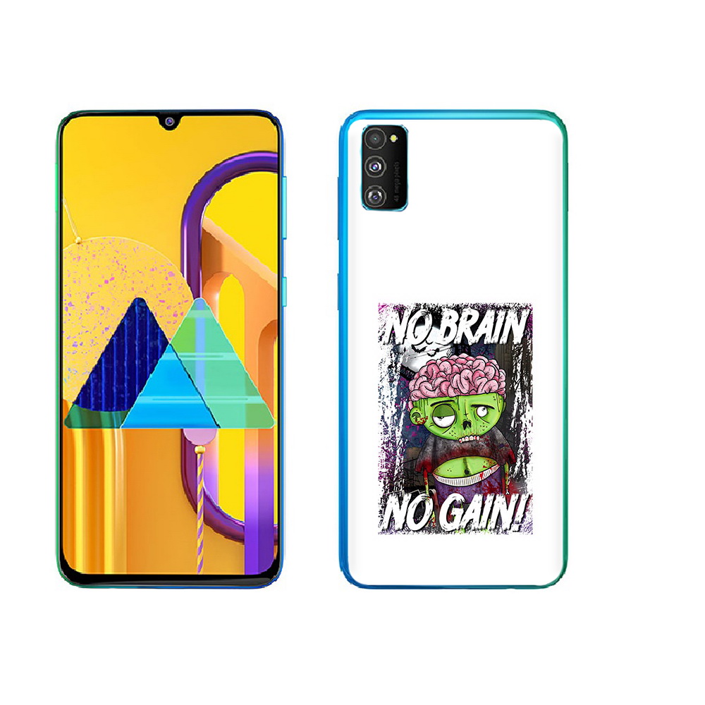 

Чехол MyPads Tocco для Samsung Galaxy M23 глупый зомби (PT227329.604.289), Прозрачный, Tocco
