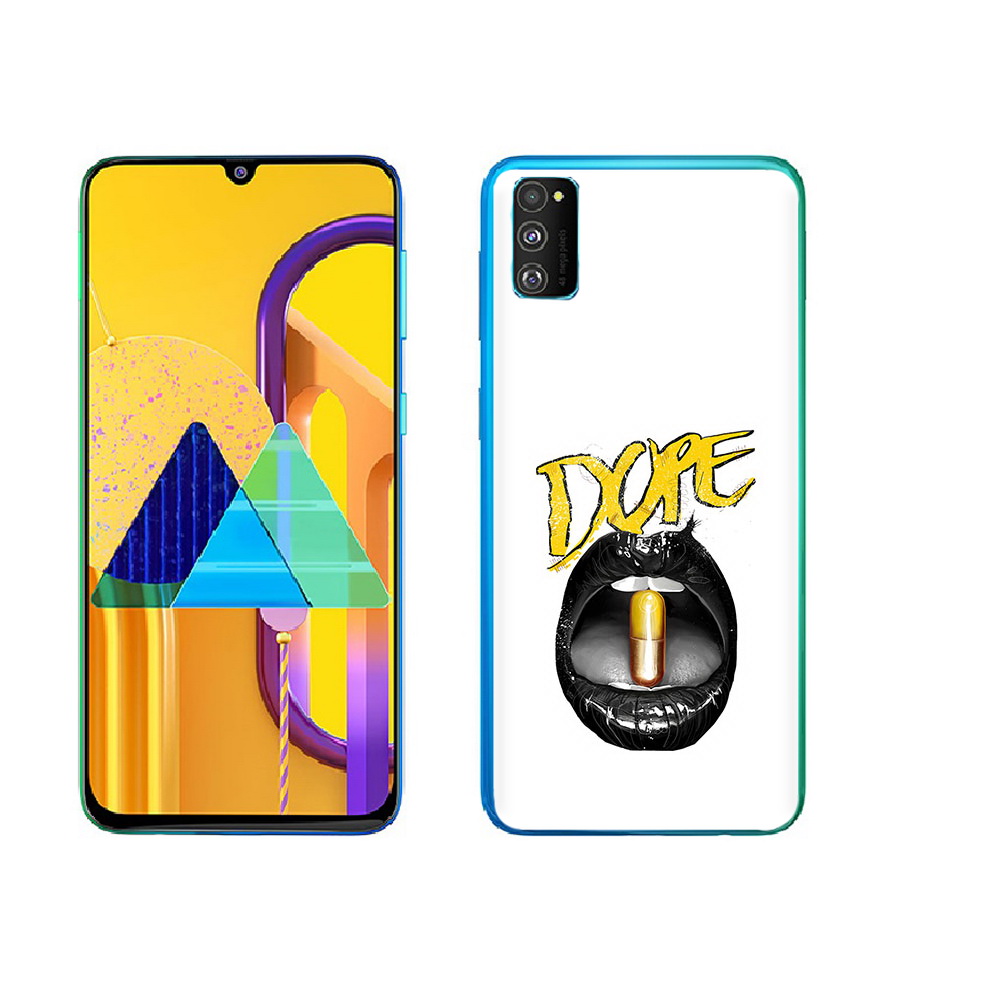 

Чехол MyPads Tocco для Samsung Galaxy M23 губы (PT227329.604.303), Прозрачный, Tocco
