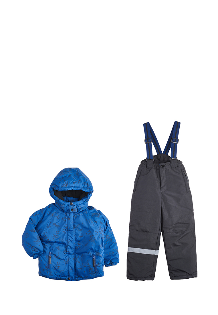Комплект верхней одежды детский Max&jessi AW19C568 синий/черный р.104