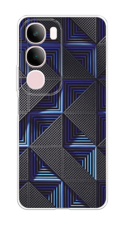 

Чехол на Vivo Y19s IBM, Серый;синий, 2612350-1