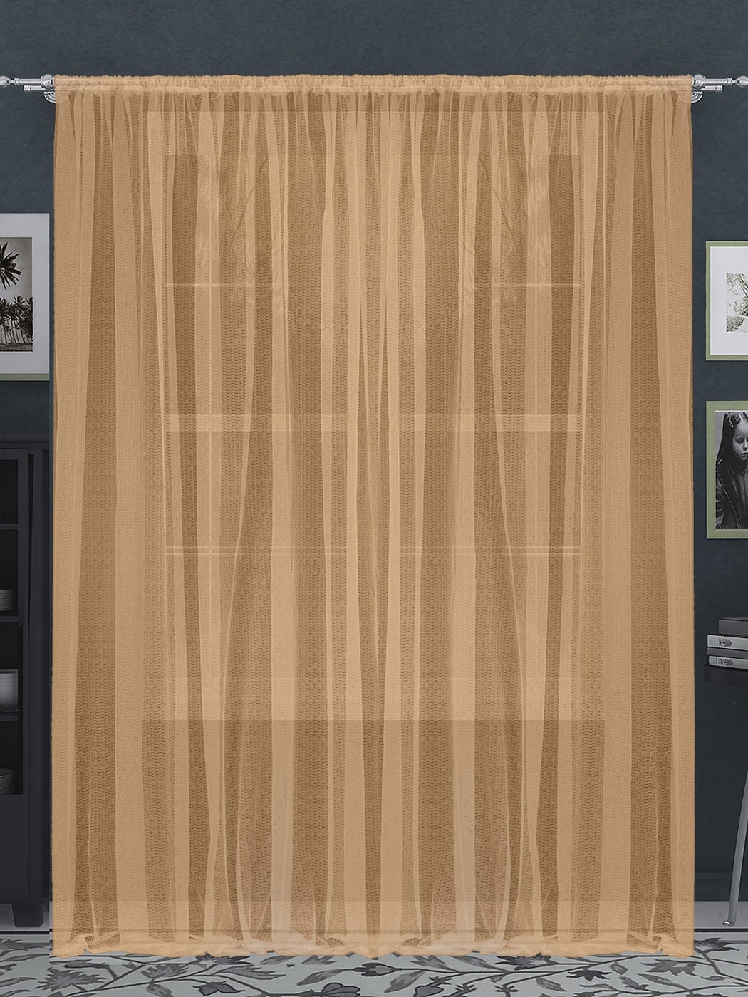 

Тюль гостиный Паутинка 300x240см