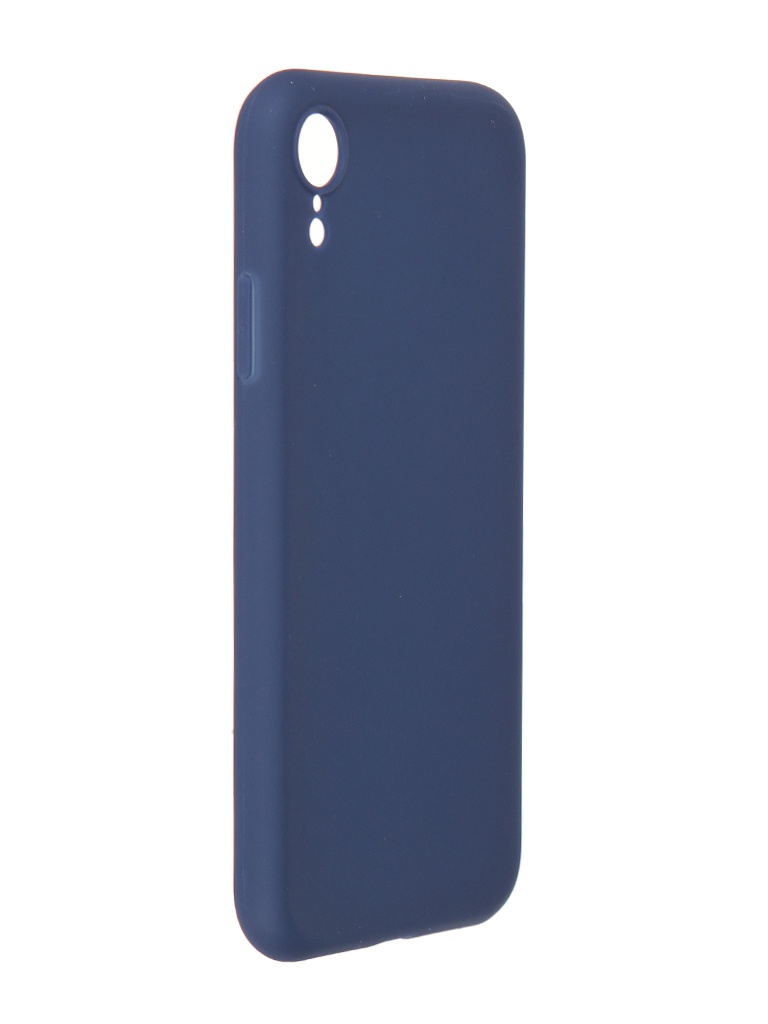 Чехол Alwio для Apple iPhone XR Soft Touch Dark Blue ASTIXRBL