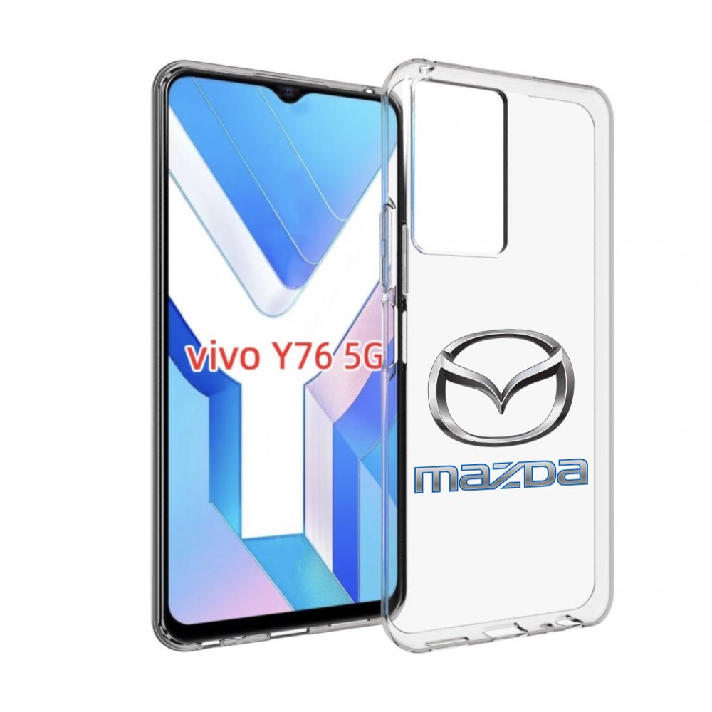 

Чехол Mypads Mazda 4 Мужской Для Vivo Y76 5G, Прозрачный, Tocco