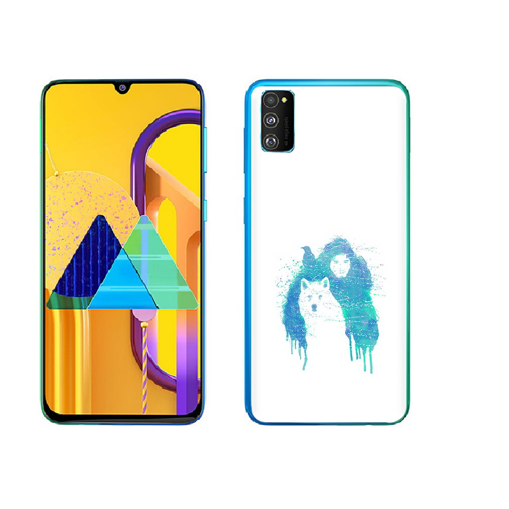 

Чехол MyPads Tocco для Samsung Galaxy M23 джон сноу (PT227329.604.323), Прозрачный, Tocco
