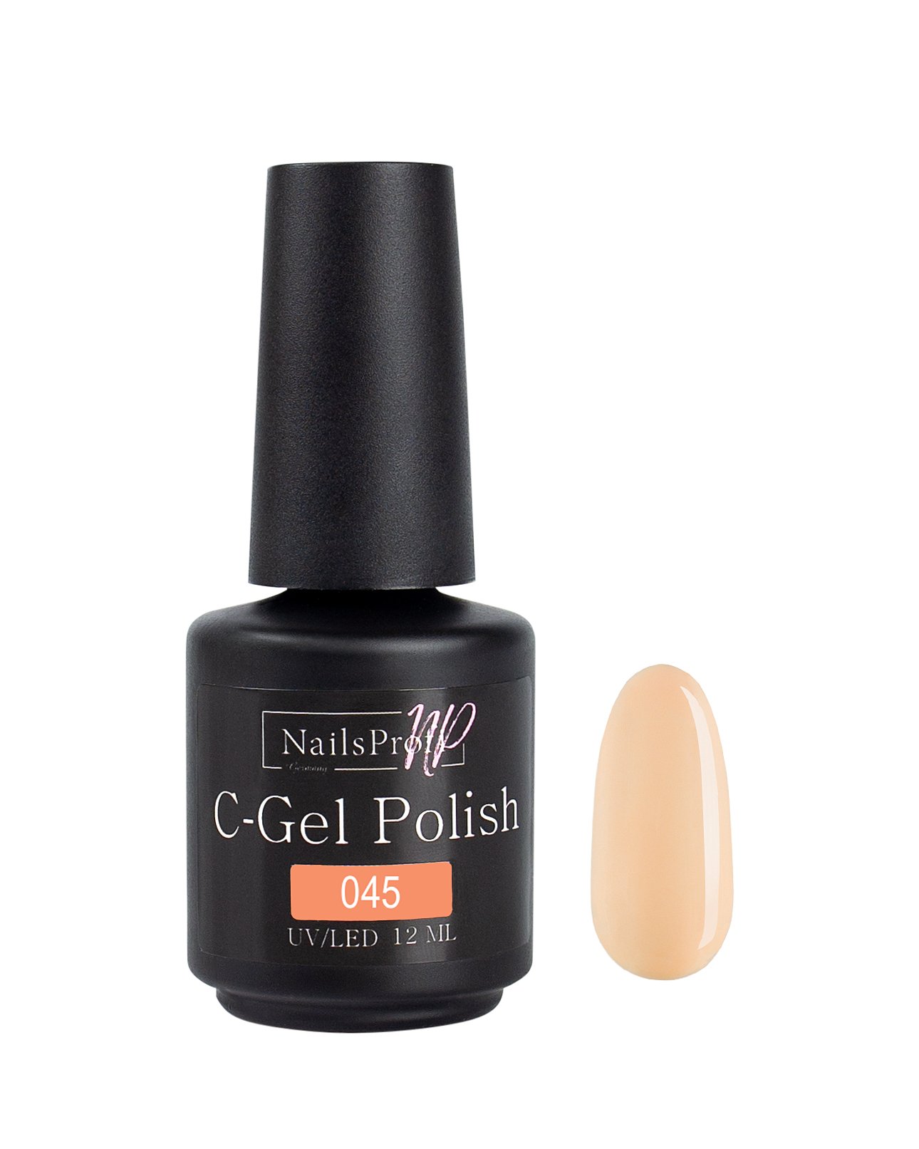 фото Гель лак для ногтей маникюра педикюра nailsprofi c-gel polish 045 12 мл