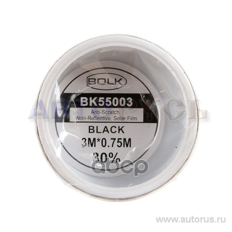

Пленка Тонировочная Black 30% 0,75 М. X 3 М. Bolk BOLK арт. BK55003