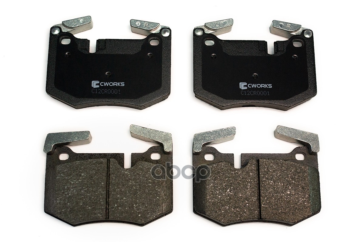 

Тормозные Колодки Задние (Low Metallic) Cworks C12cr0001 CWORKS арт. C12CR0001