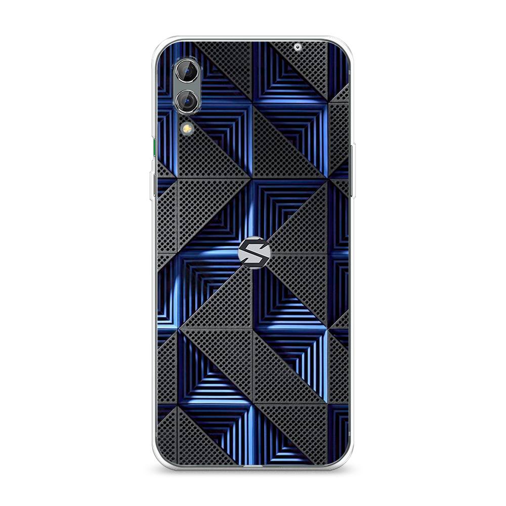 

Чехол на Xiaomi Black Shark 2 "IBM", Серый;синий, 36350-3