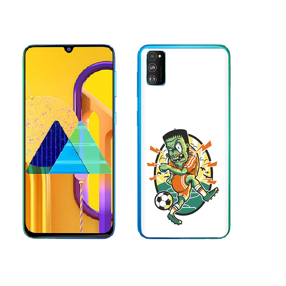 

Чехол MyPads Tocco для Samsung Galaxy M23 зомби футболист (PT227329.604.368), Прозрачный, Tocco