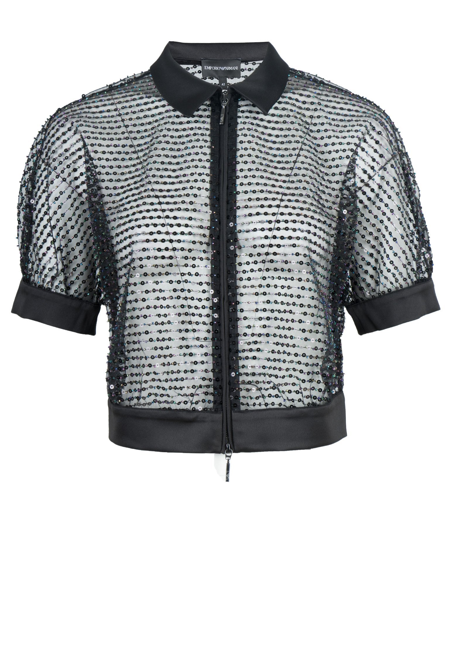 

Кардиган женский Emporio Armani 116544 черный 44 IT, 116544