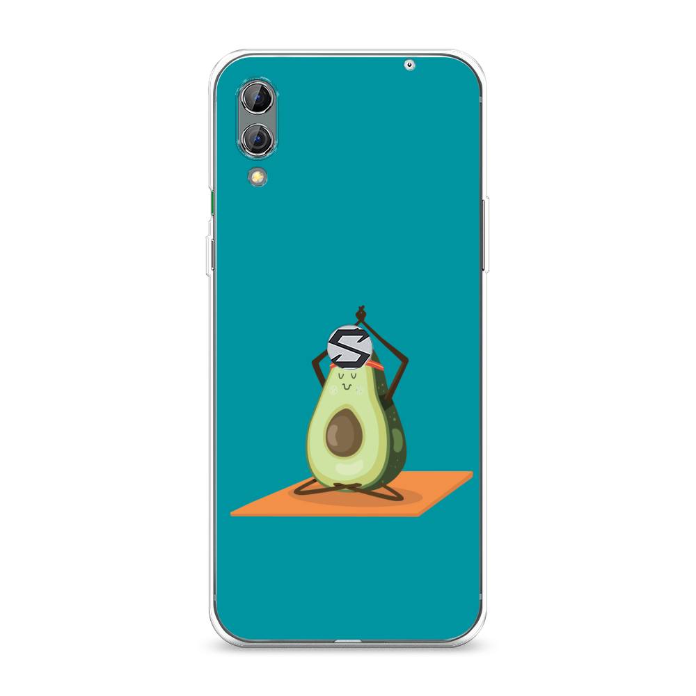 

Чехол на Xiaomi Black Shark 2 "Расслабься с авокадо", Голубой, 36350-6