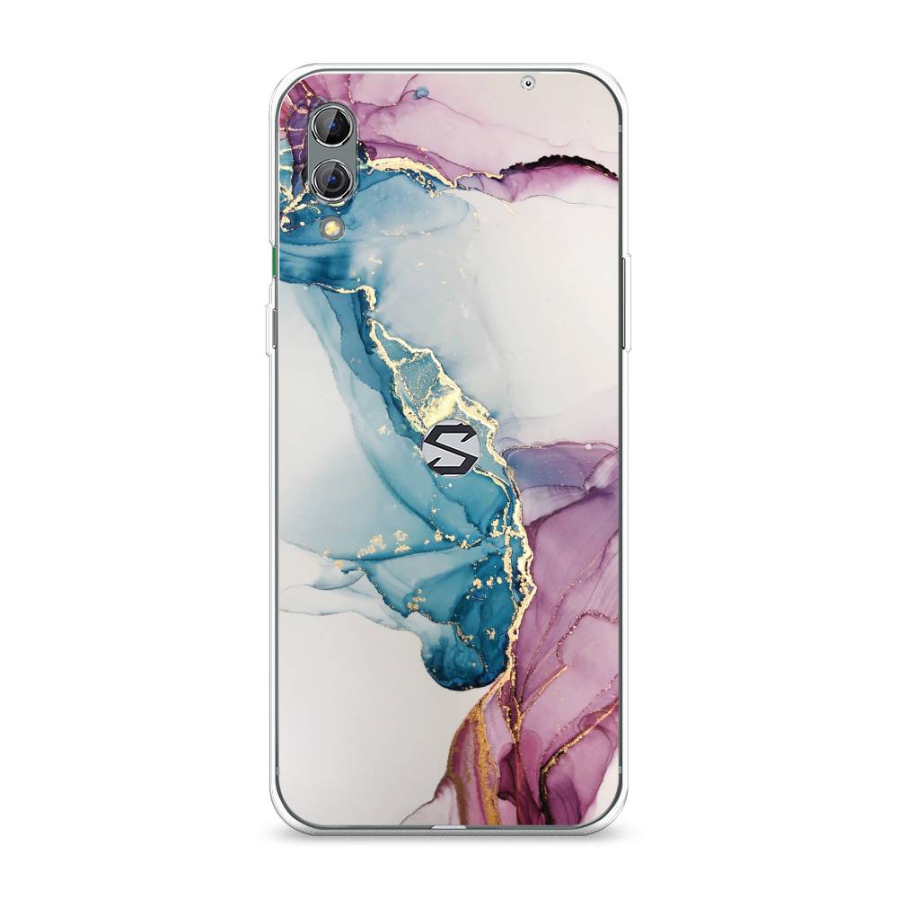 

Чехол на Xiaomi Black Shark 2 "Розовые разводы рисунок", 36350-3