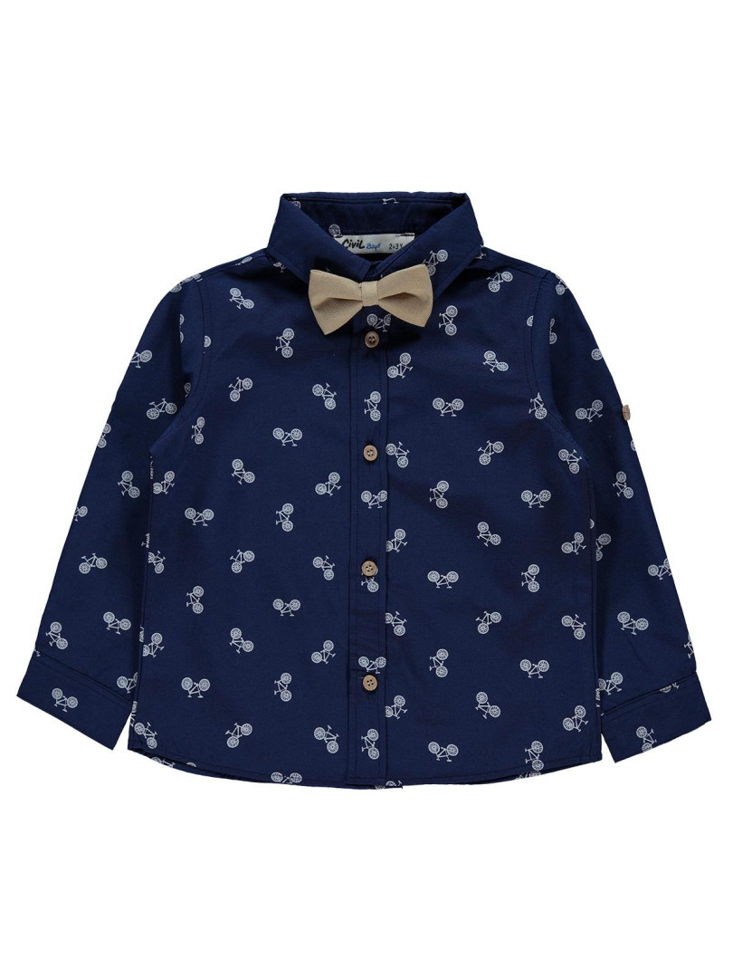 

Рубашка Civil Boys 404758163Y21-1 темно-синий 24-36 мес (доставка из-за рубежа), 404758163Y21-1