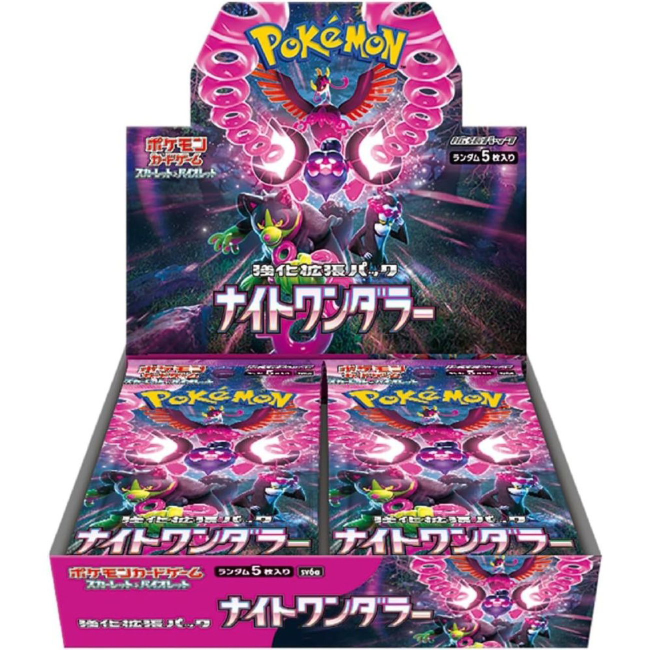 

Настольная игра Nintendo Pokemon TCG Дисплей бустеров Night Wanderer на японском, TCG